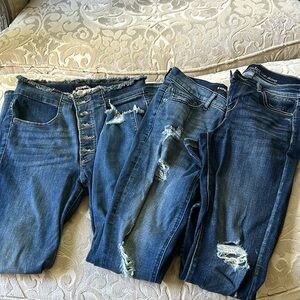 Trio of jeans -bundle